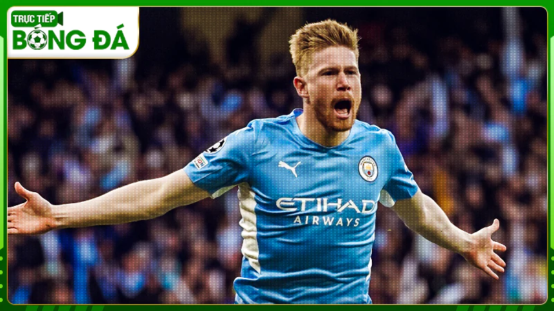 Kevin De Bruyne là tiền vệ hàng đầu hiện nay